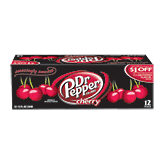 Dr Pepper  cherry flavored soda pop, 12 12-fl. oz. cans Full-Size Picture